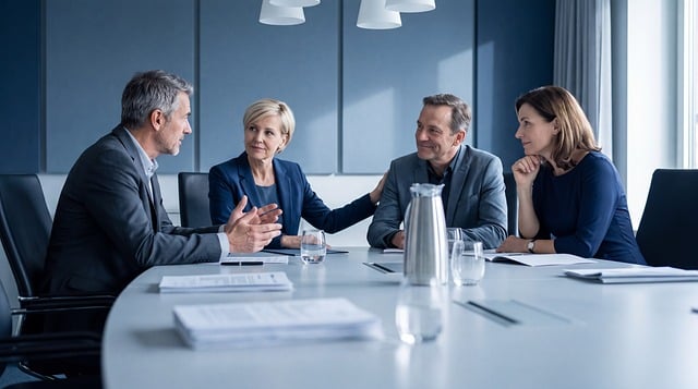 conference in workplace-office